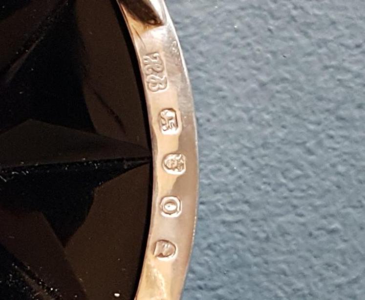 Matching Pair of George III Silver Hester Bateman Salts - Image 5