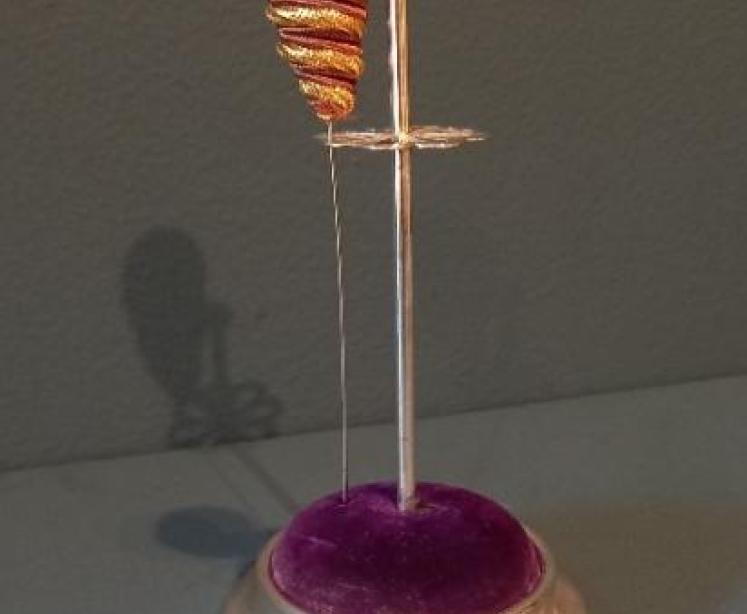 Edwardian Silver Hat Pin Stand - Image 7