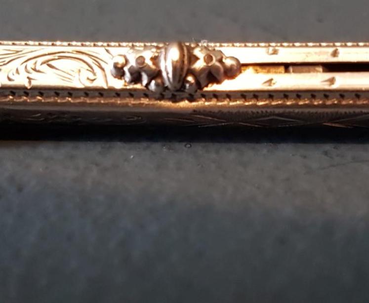 Engraved Silver Pencil, Quill and Knife Combination - Image 7