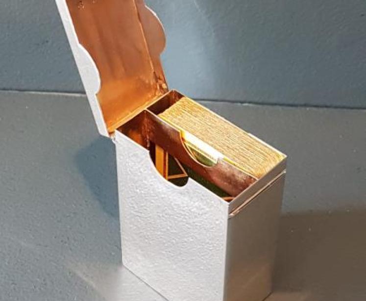 Victorian Silver Card Box - Image 4