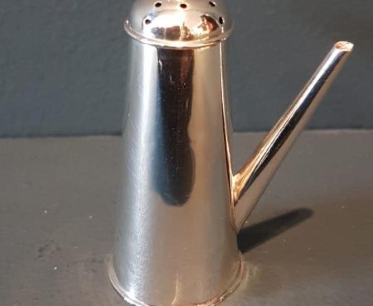 Rare Miniature Silver Chocolate Pot Pepperette - Image 3