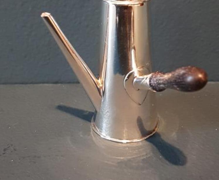 Rare Miniature Silver Chocolate Pot Pepperette - Image 4