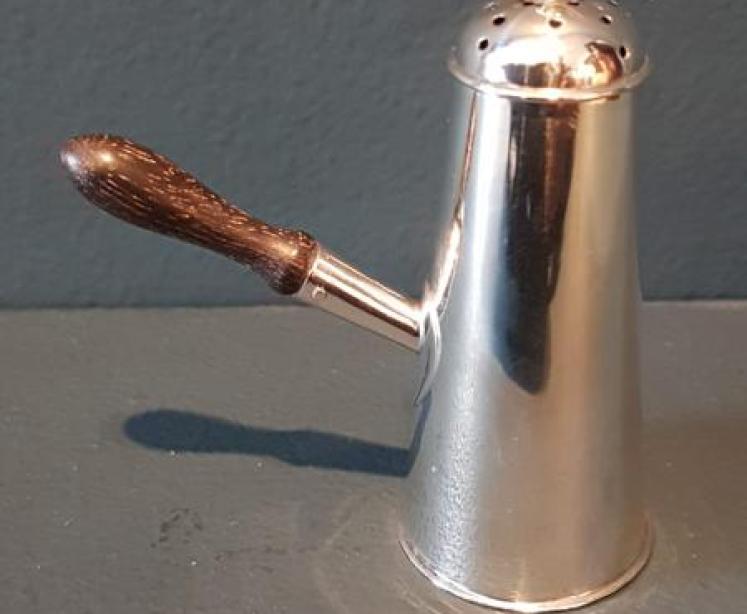 Rare Miniature Silver Chocolate Pot Pepperette - Image 7