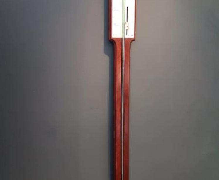 Fine George III Mahogany Stick Barometer  - Image 7