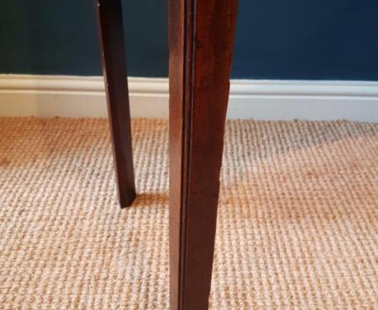 George III Oak Side Table or Console - Image 3