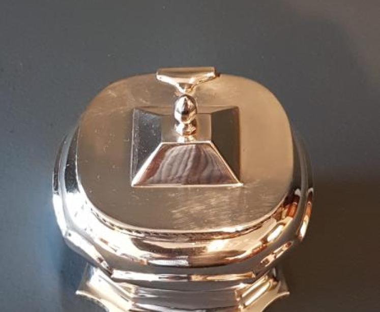 Edwardian Silver Tea Caddy - Image 2