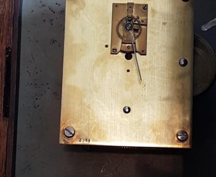 Victorian Hull Fusee Dial Clock - Image 5