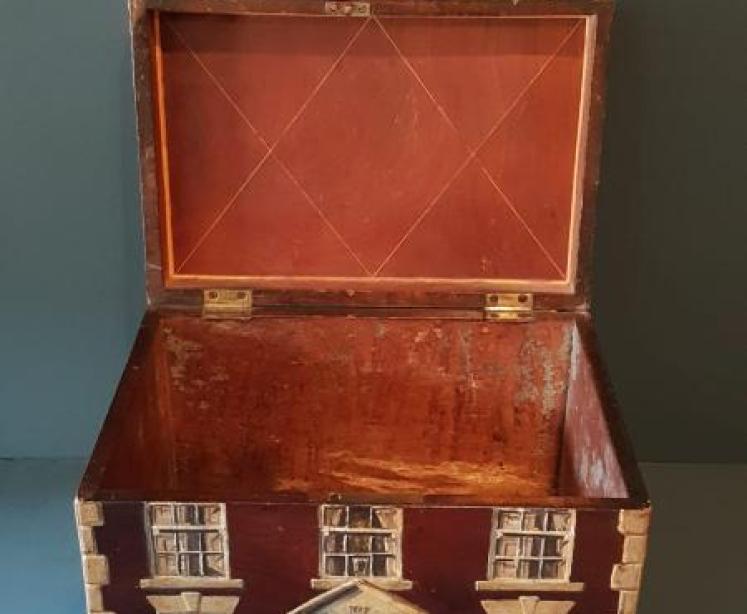 George III Mahogany Country House Box - Image 3