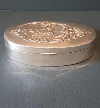 Edwardian Silver Art Nouveau Box