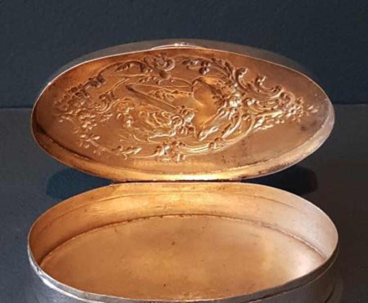 Edwardian Silver Art Nouveau Box - Image 2