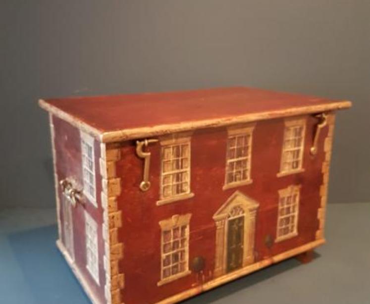 Victorian Oak Country House Box - Image 1