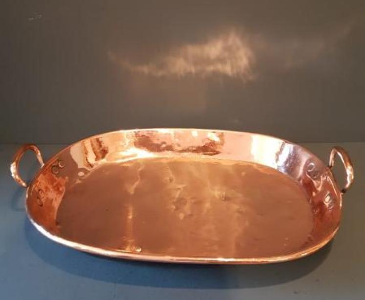 Early Victorian Copper Pan - Image 6