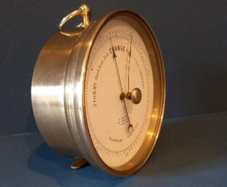 Mid Victorian Plymouth Marine Barometer - Image 6
