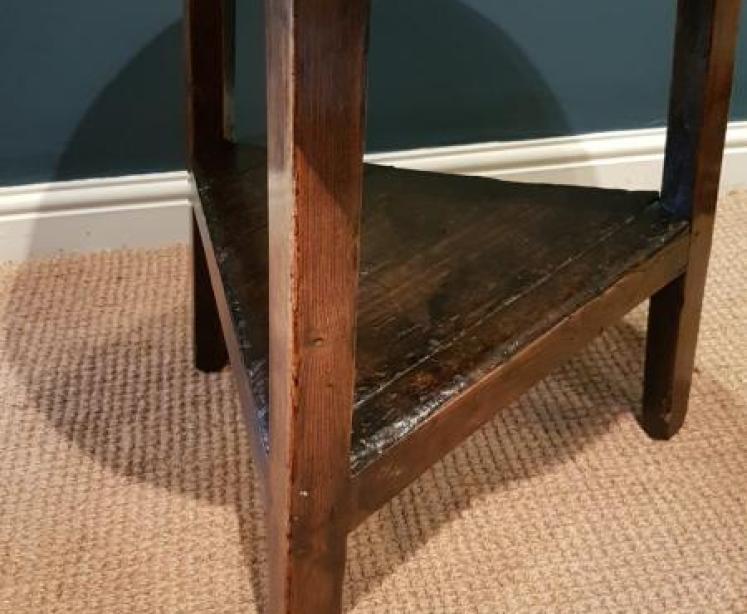 George II Elm Cricket Table - Image 5