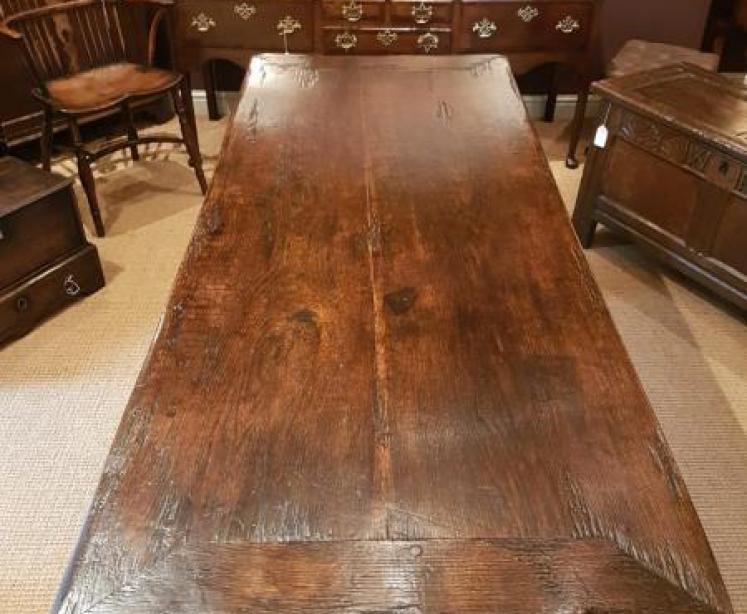Period Oak Refectory Table - Image 2