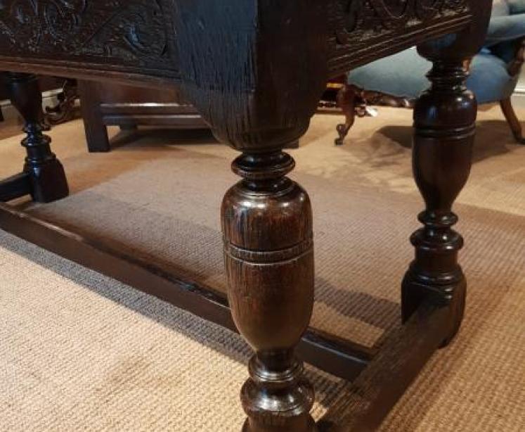 Period Oak Refectory Table - Image 4