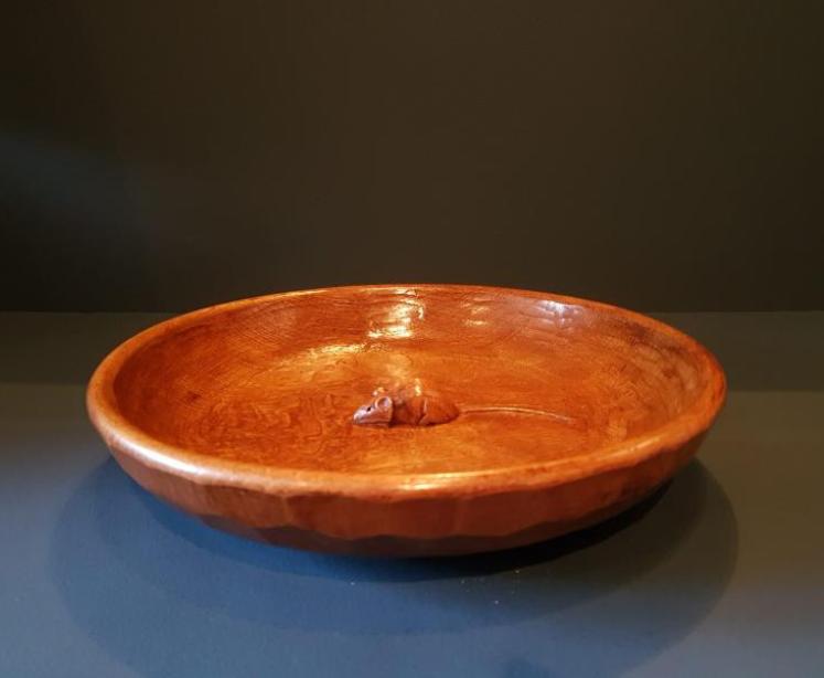 Large Thompsons of Kilburn Mouseman Bowl  - Image 1