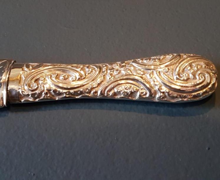 Fine Quality Victorian Silver Paper Knife  - Image 6