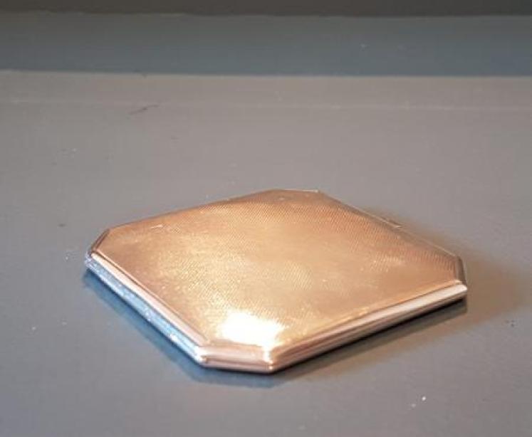 Superb Art Deco Silver Compact  - Image 4