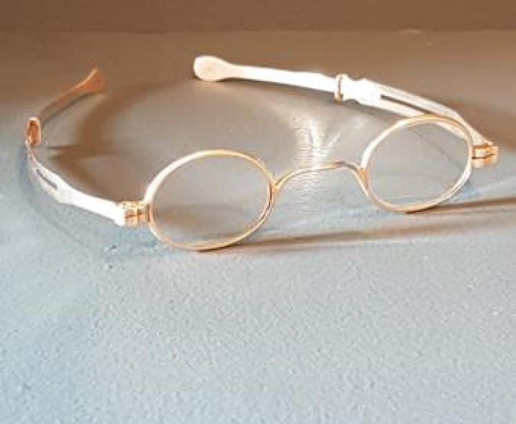 Rare Pair of Very Early Victorian Silver Spectacles - Image 2