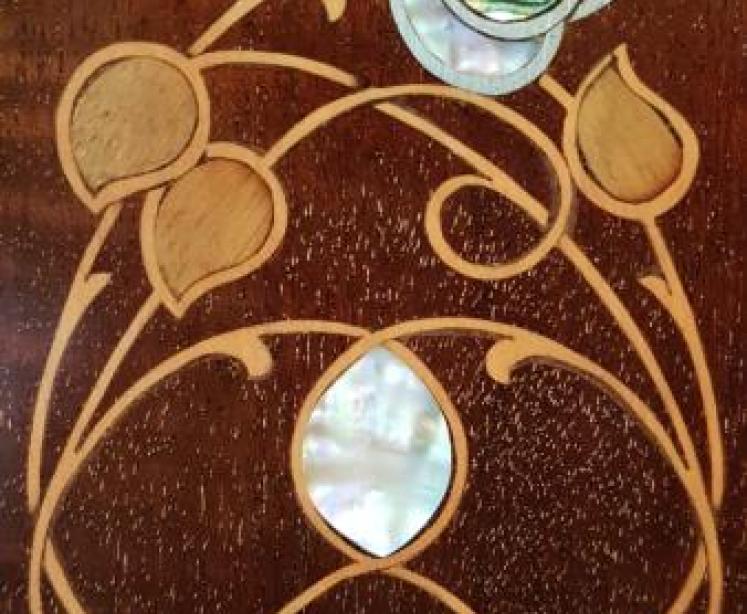 Superb Edwardian Mantel Clock in the Style of Macintosh - Image 3