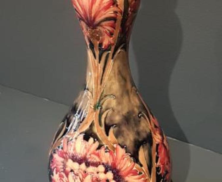 Impressive Moorcroft Cornflower Vase - Image 2