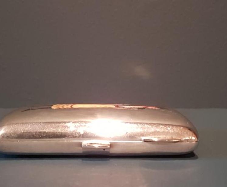 Outstanding Quality Silver and Enamel Cheroot Case - Image 7