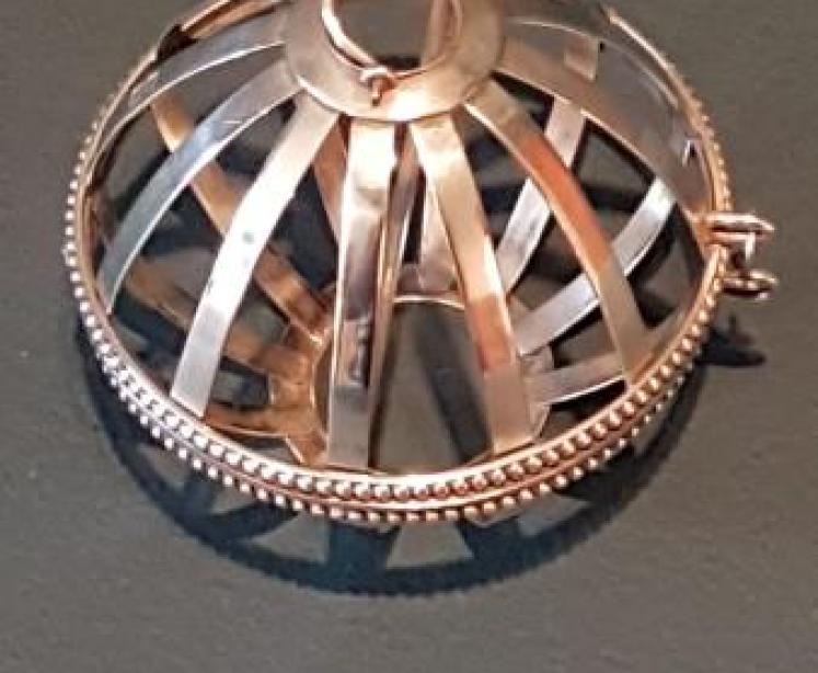 Edwardian Silver String Cage - Image 3