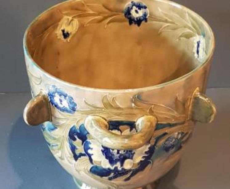 Moorcroft Florian Jardiniere - Image 3