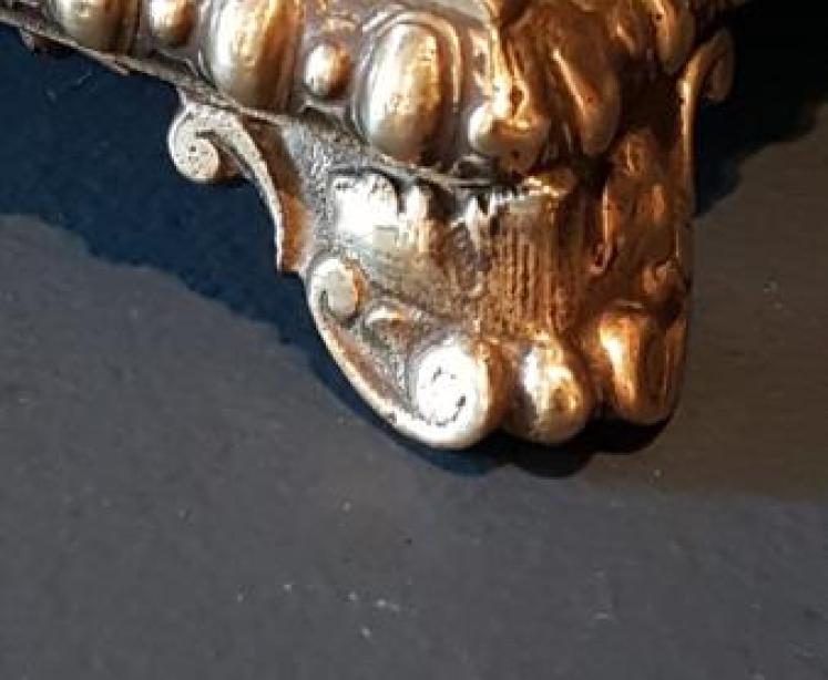 Superb Victorian Cast Brass Letter Rack - Image 7