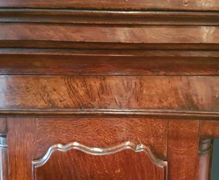 George III Oak Lancaster Longcase Clock - Image 4