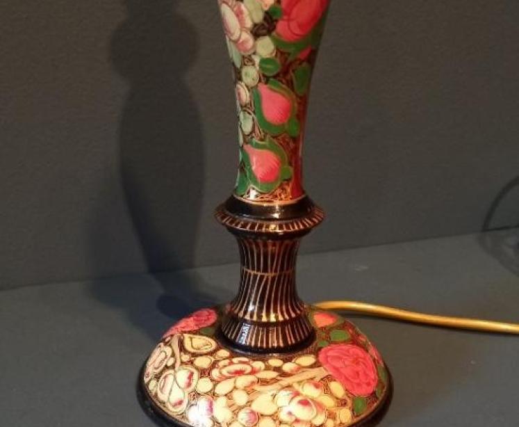 Edwardian Period Kashmiri Table Lamp - Image 2