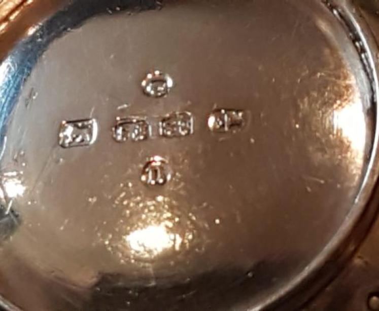 Victorian Silver Ring Pot - Image 3