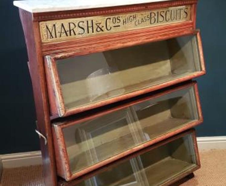 Marsh and Co Belfast Biscuit Cabinet - Image 4