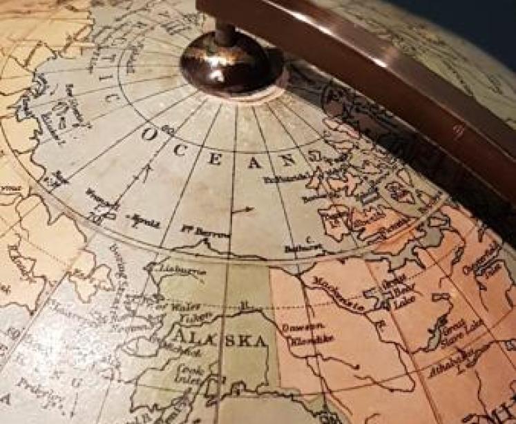 1930's Philips 8" Terrestrial Globe - Image 4