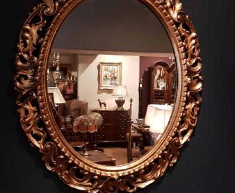 Superb Large Victorian Timber Gilt Mirror - Image 1