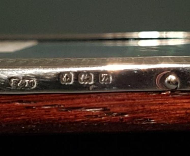 George V Silver Photo Frame - Image 5