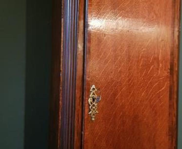 George III Oak 8 Day John Smith Chester Moon Phases Longcase Clock - Image 4
