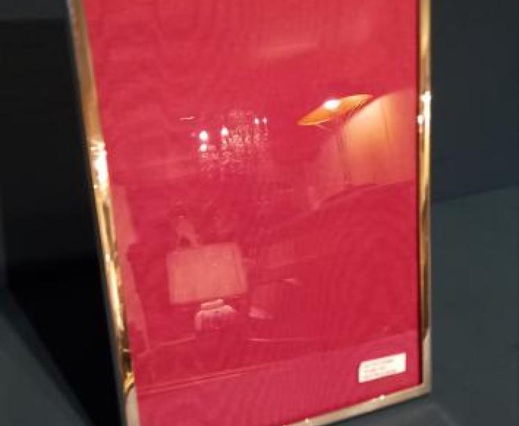 Large George V Silver Photo Frame - Image 1