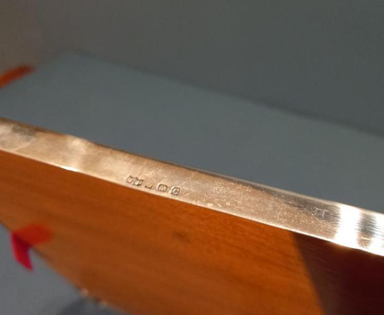 Large George V Silver Photo Frame - Image 5