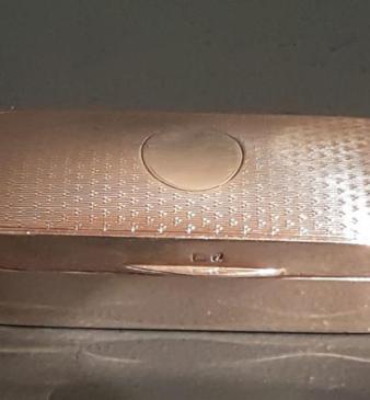 George V Silver Trinket Box