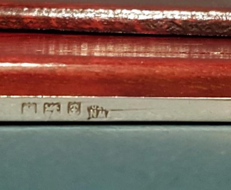 George V Silver Photo Frame - Image 5