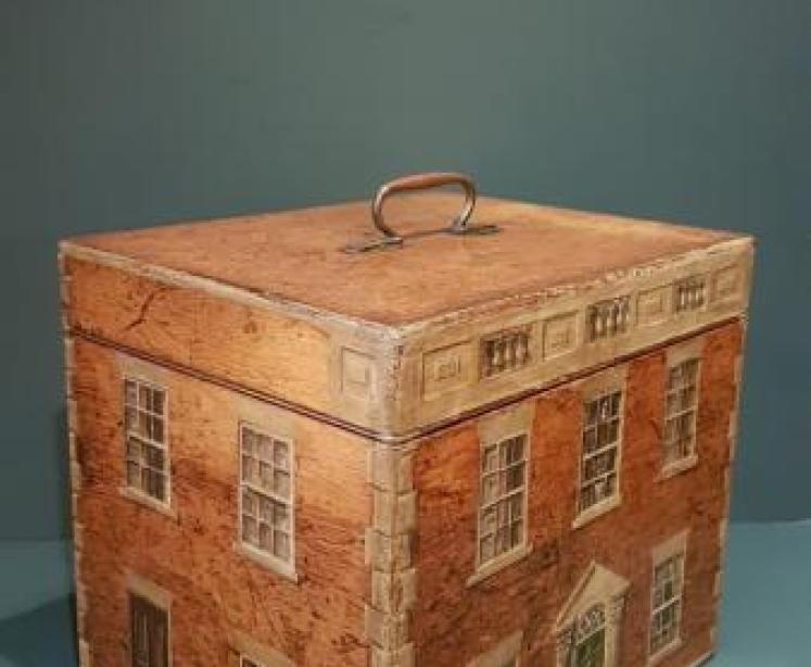 Victorian Oak Country House Box - Image 3