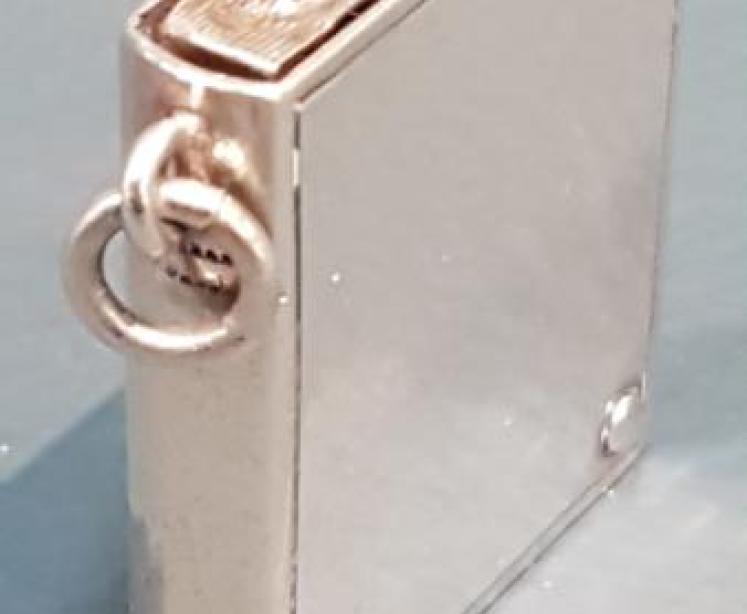 Fine Quality George V Silver Book Stamp Case - Image 4