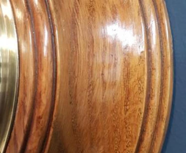 Victorian Golden Oak Cased Negretti and Zambra Barometer - Image 4