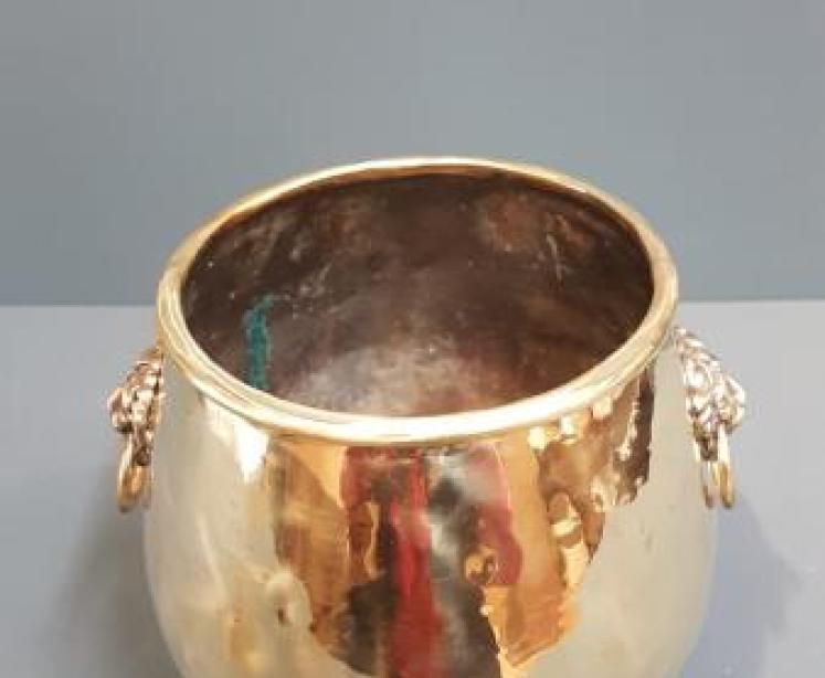 Victorian Brass Planter - Image 1