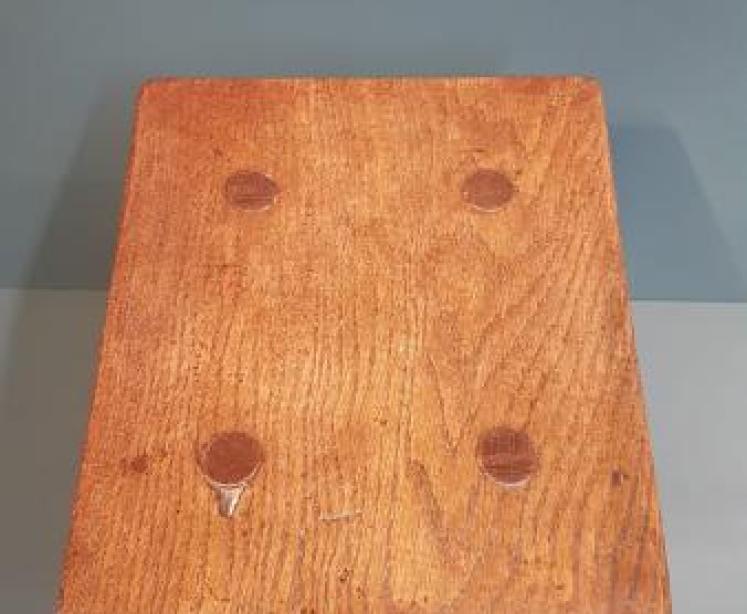 Late Georgian Ash and Elm Stool - Image 6