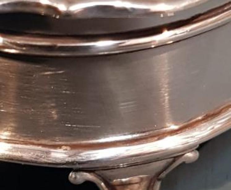 George V Silver Ring Box - Image 6