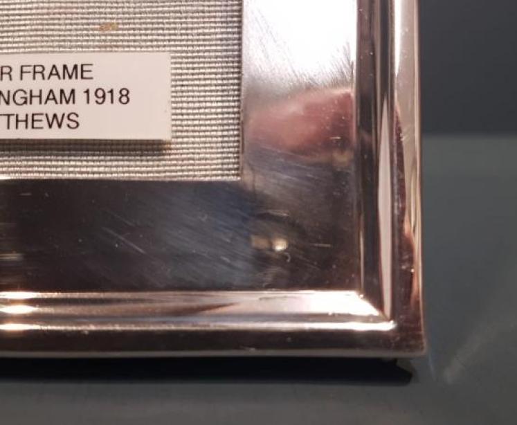 George V Silver Photo Frame - Image 3