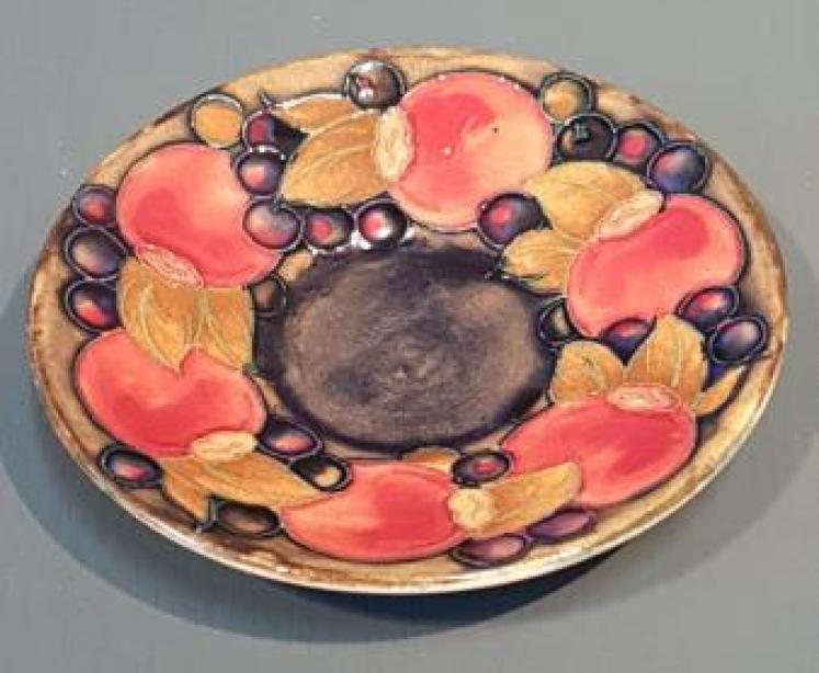 Moorcroft Coffee Cup and Saucer - Image 4